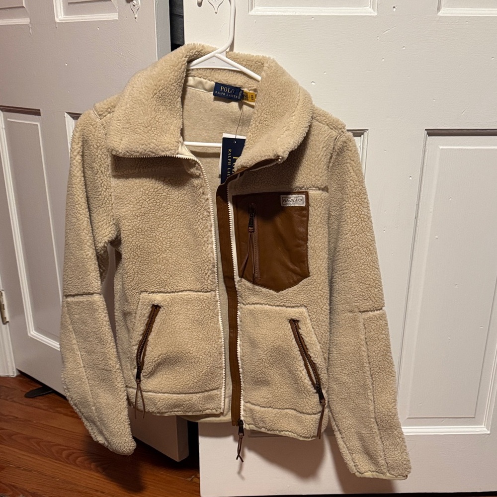 Polo by Ralph Lauren Women’s Beige and Brown Performance Jacket